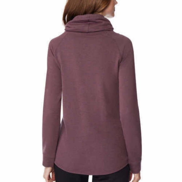 Women's Funnel Neck Long Sleeve Top Pullover - Picture 3 of 3